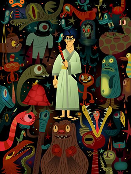 WONDERWALL オトナのカイジュウプロジェクト TIM BISKUP Samurai Jack - Tim Biskup